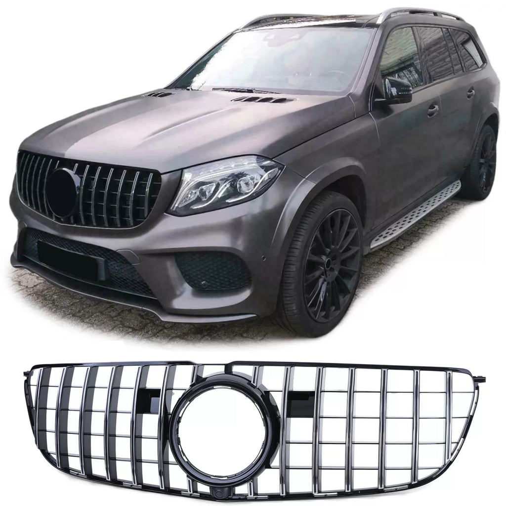 Sport griglia nero lucido cromato per Mercedes GLS X166 15-19