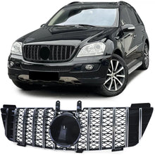 Sport griglia nero lucido cromato per Mercedes Classe M ML W164 05-08