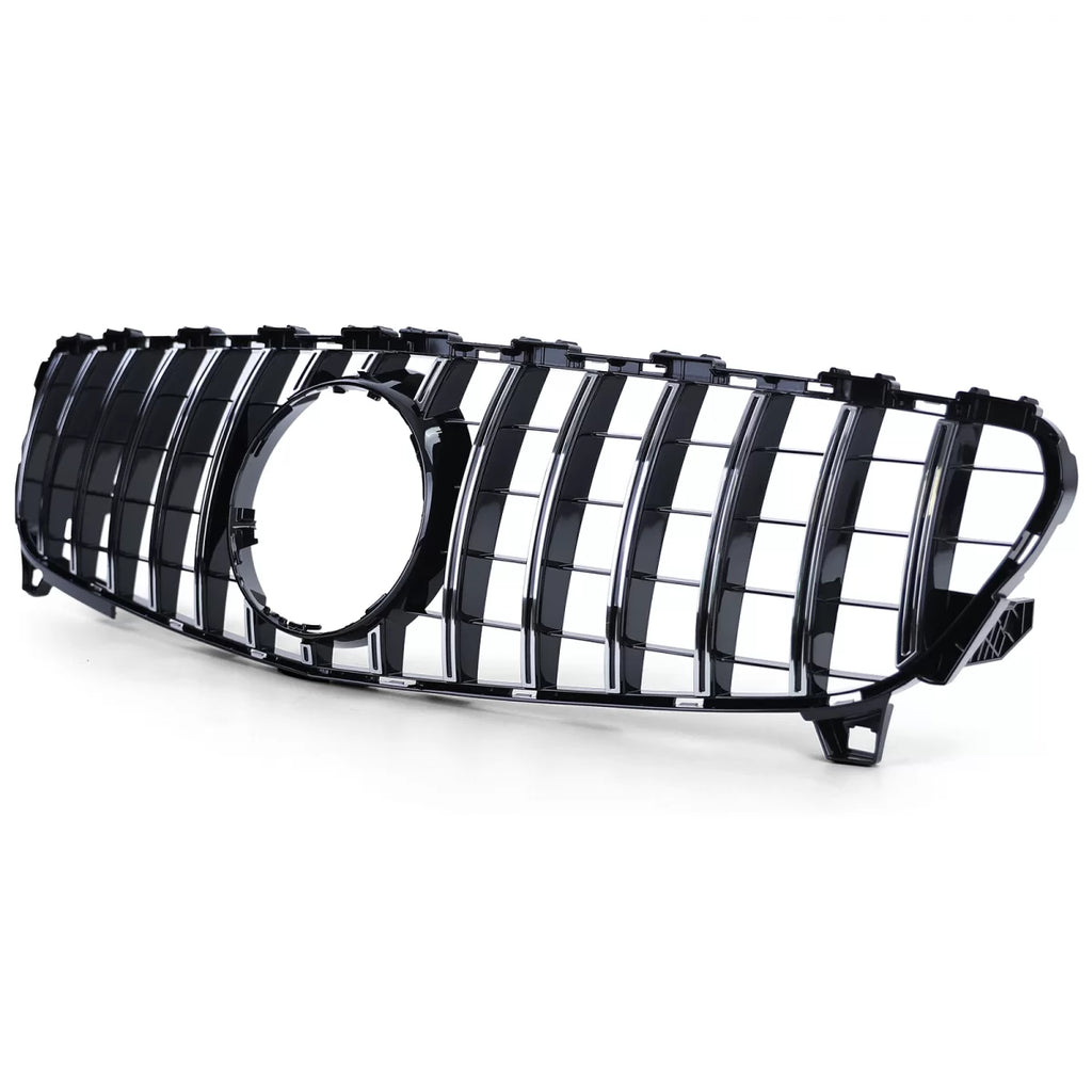 Sport griglia nero lucido cromato per Mercedes W176 restyling 15-18