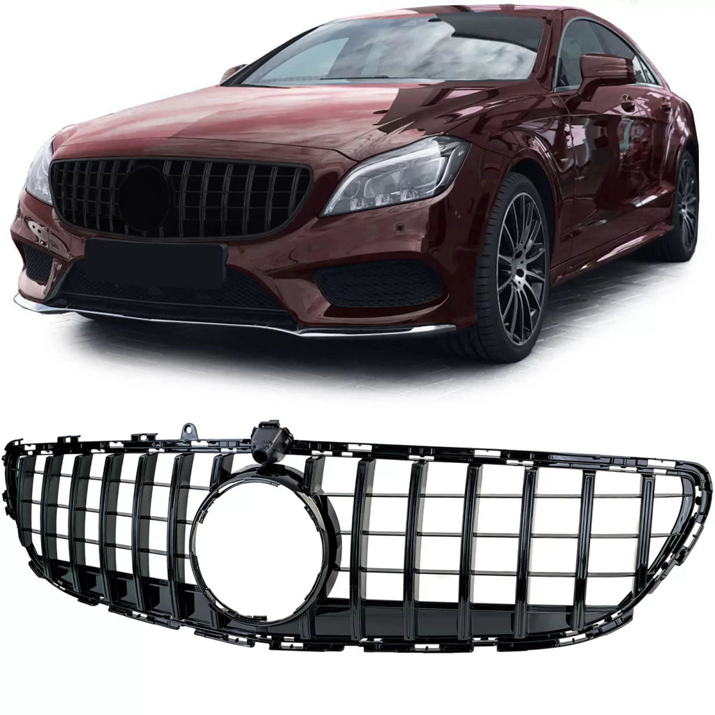 Sport griglia nero lucido compatibile Mercedes CLS C218 X218 restyling 14-18
