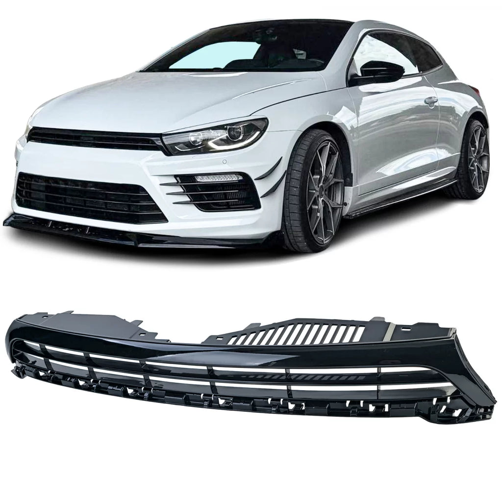 Sport griglia nero lucido compatibile per VW Scirocco III restyling 2014-2017