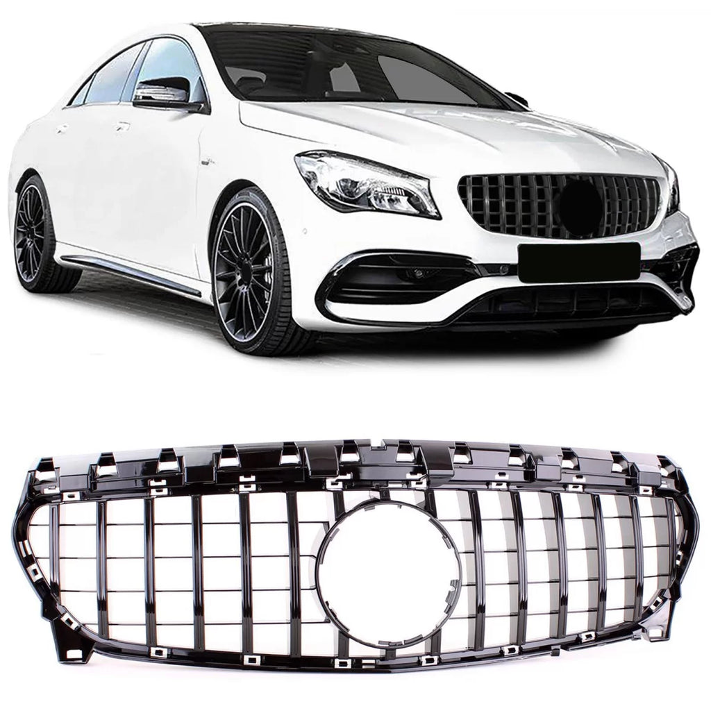 Sport griglia nero lucido per Mercedes CLA C117 16-19