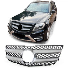 Sport griglia nero argento compatibile Mercedes GLK X204 restyling 12-15