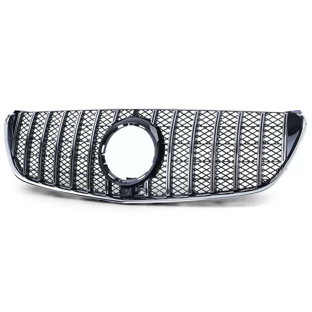 Sport griglia cromato nero lucido per Mercedes Classe V W447 14-19