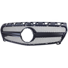 Sport griglia doppio bar Nero lucido per Mercedes Classe A W176 12-15