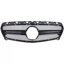 Sport griglia doppio bar Nero lucido per Mercedes Classe A W176 12-15