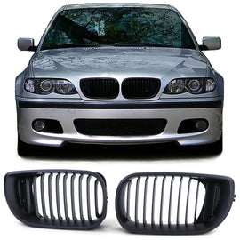 Sport griglia Griglia anteriore nero per Serie 3 BMW E46 2001-2005