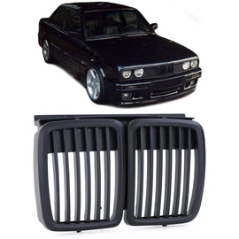 Sport griglia Griglia anteriore nero per Serie 3 BMW E30 1982-1994