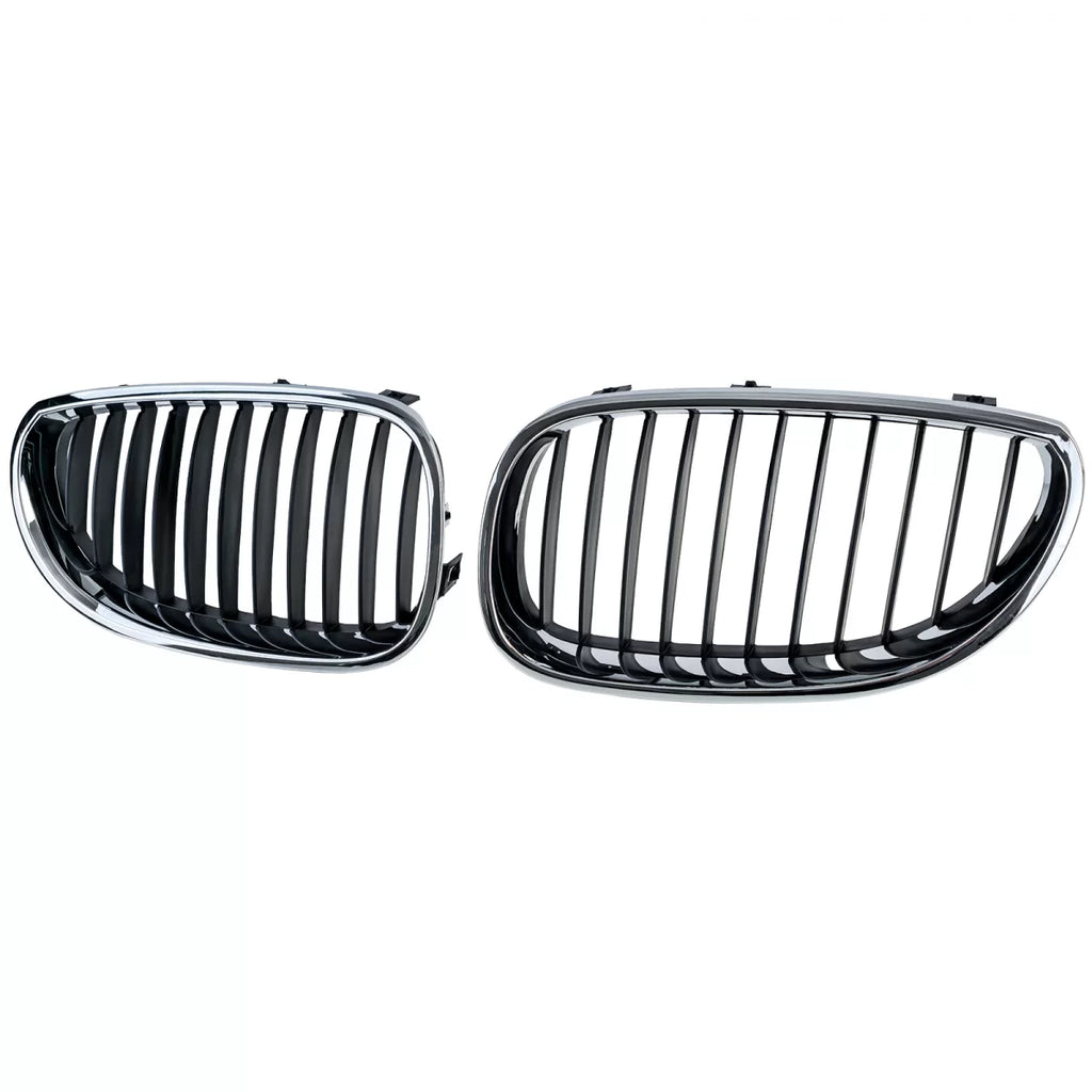 Sport griglia Griglia anteriore nero cromato compatibile per Serie 5 BMW E60 E61 2003-2010