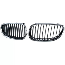 Sport griglia Griglia anteriore nero cromato compatibile per Serie 5 BMW E60 E61 2003-2010