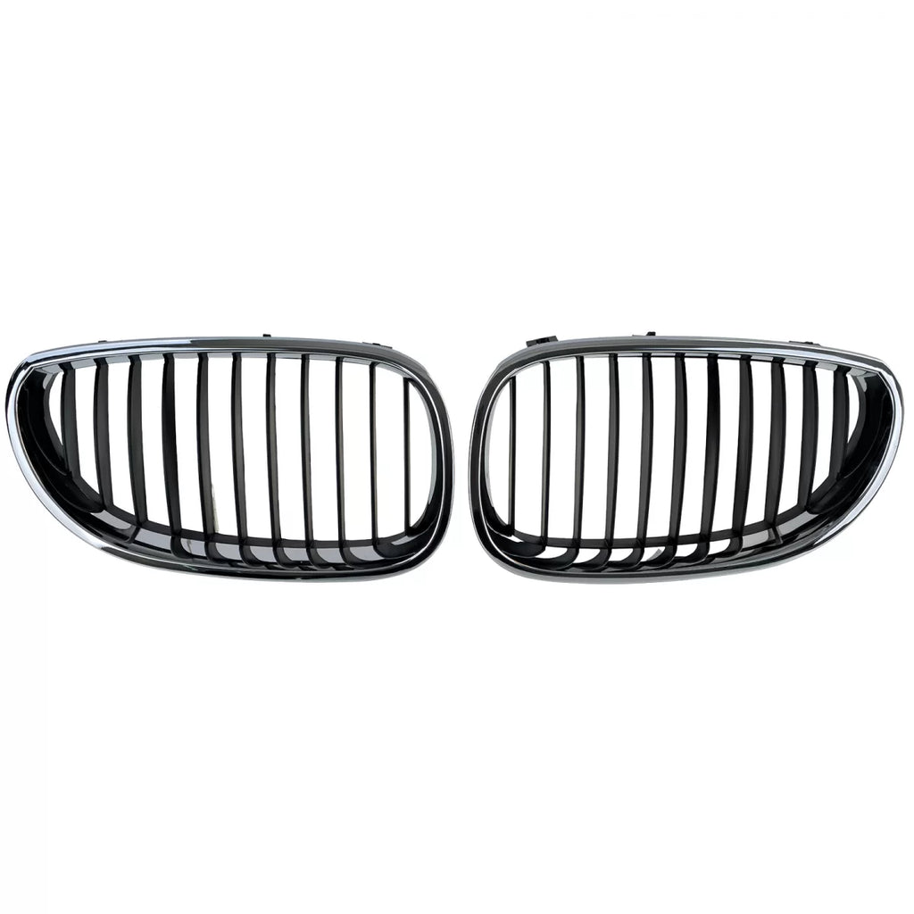 Sport griglia Griglia anteriore nero cromato compatibile per Serie 5 BMW E60 E61 2003-2010