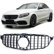 Sport griglia Nero lucido compatibile per Mercedes Classe C W205 S205 2014-2018
