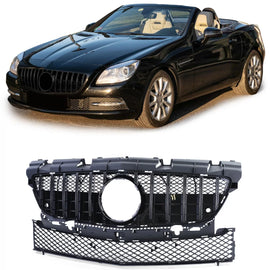Sport griglia Nero lucido per Mercedes SLK R172 pre-restyling 11-15