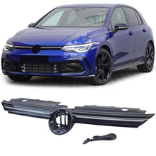 Sport griglia con illuminato cromato striscia per VW Golf 8 da 2019