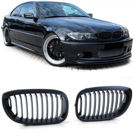 Sport griglia Performance opaco per Serie 3 BMW E46 Coupe Cabrio 03-07