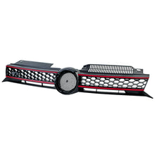 Sport nido d’ape griglia nero rosso per VW Golf 6 inclusi GTI 08-13