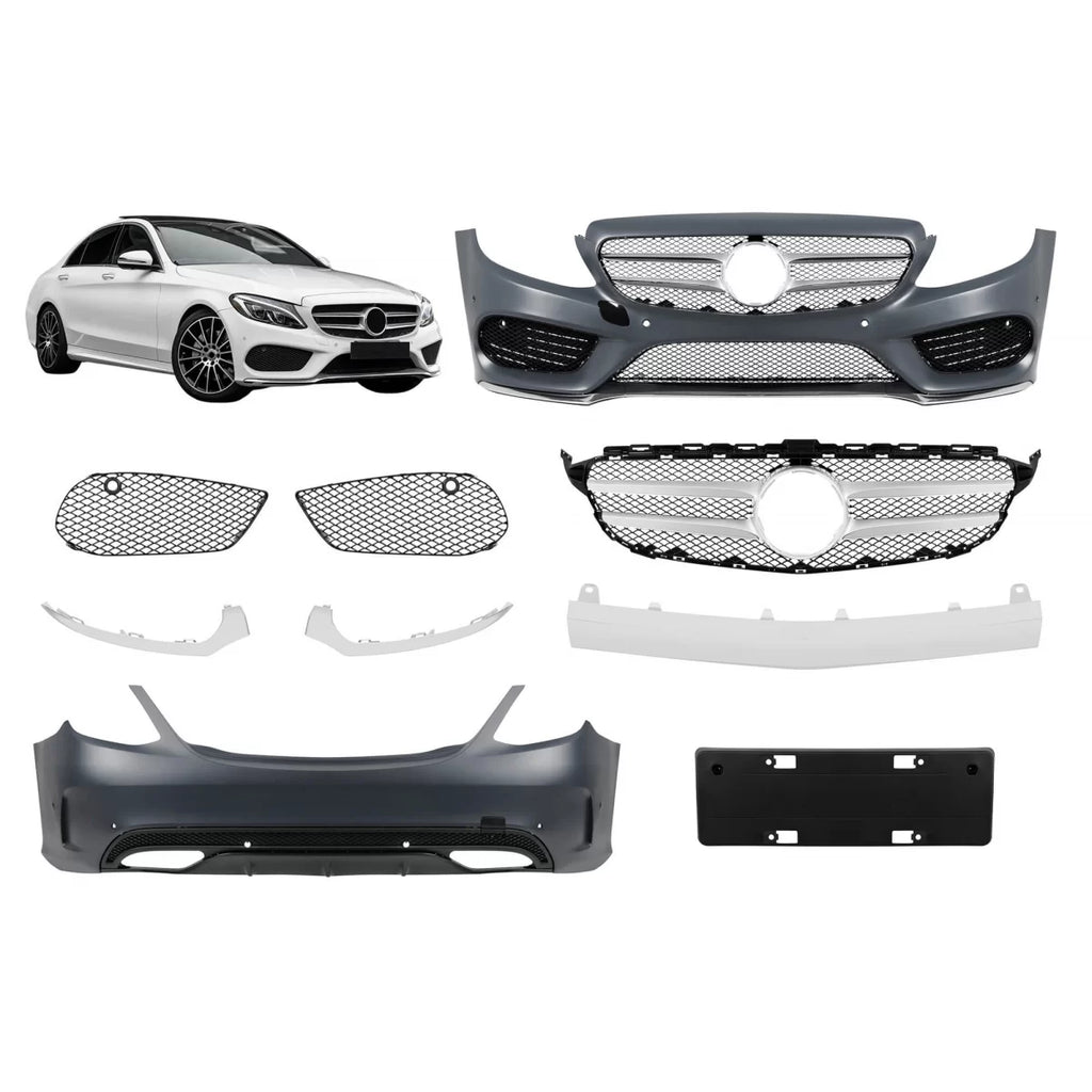 Sport Line kit carrozzeria tuning per Mercedes Classe C W205 2014-2020