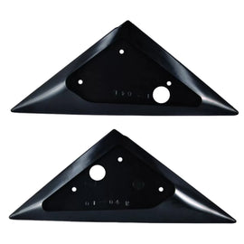 Sport specchietto adattatori piastre per Peugeot 307 00-05 2Pcs