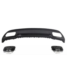 Sport Pack posteriore diffusore con Terminali di scarico terminale di scarico per Mercedes Classe A W176 (2012