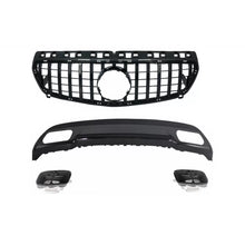 Sport Pack posteriore diffusore con Terminali di scarico terminale di scarico per Mercedes Classe A W176 (2012