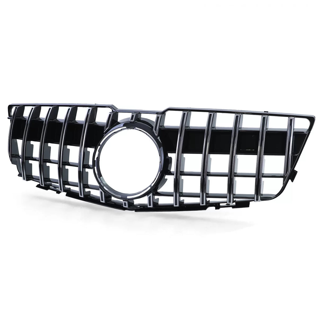 Sport radiatore griglia nero lucido cromato per Mercedes GLK X204 08-12 pre-restyling
