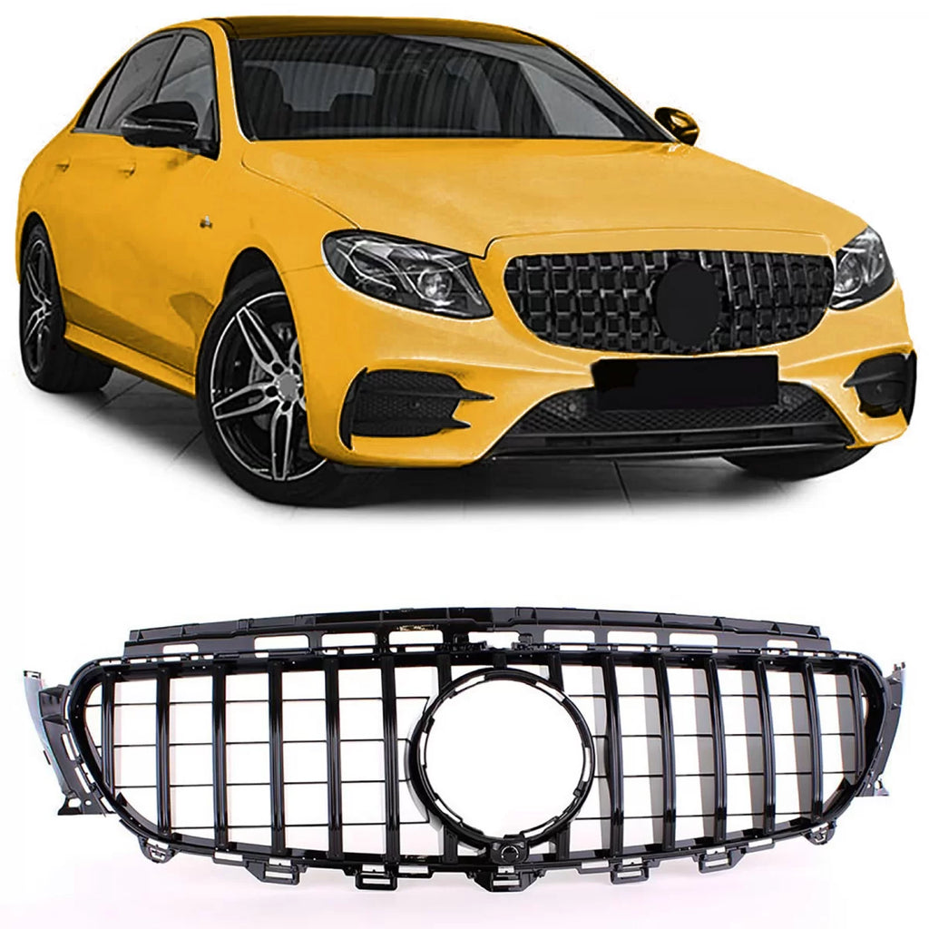 Sport radiatore griglia nero lucido compatibile per Mercedes E W213 S213 C238 A238 16-20