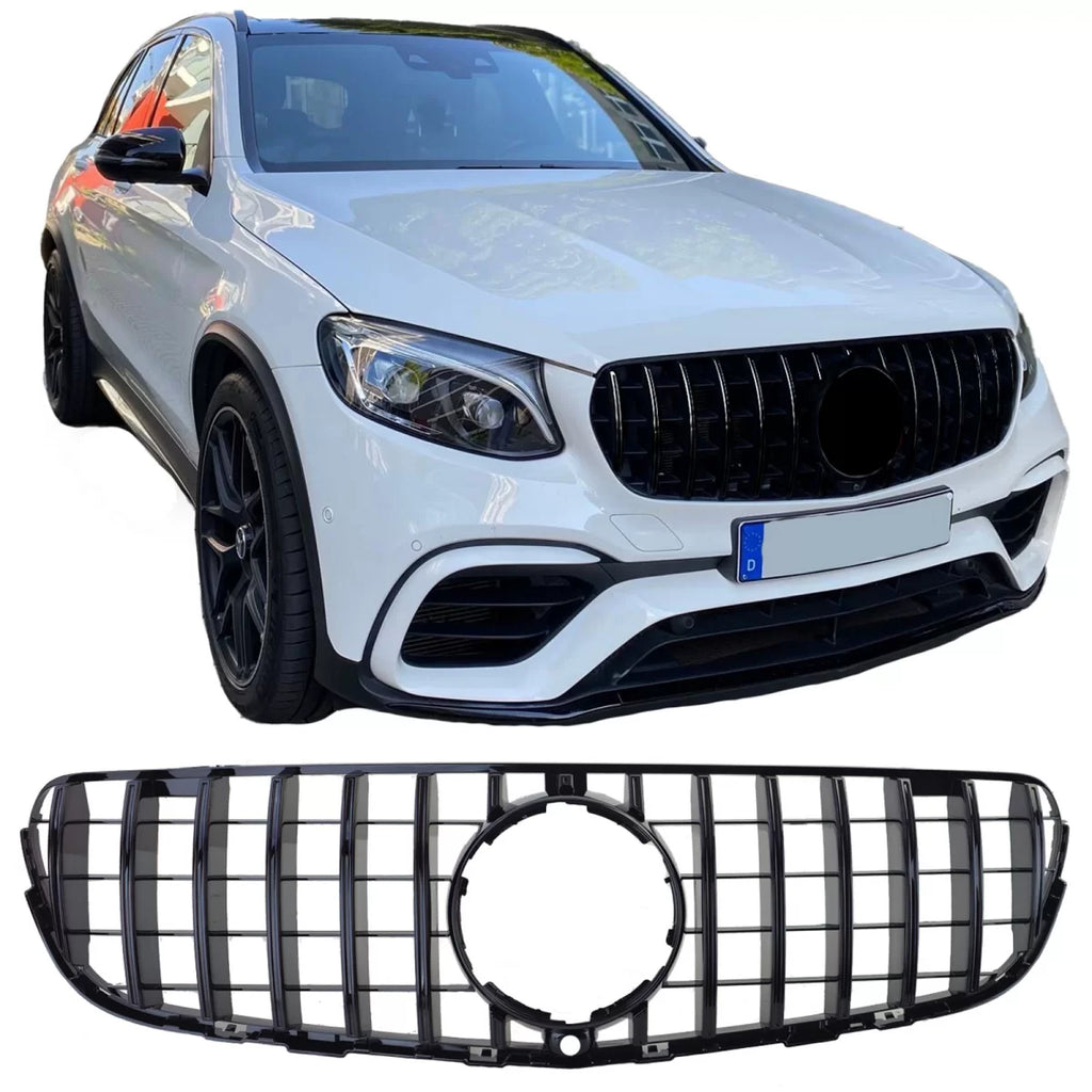 Sport radiatore griglia nero lucido per Mercedes GLC X253 Coupe C253 15-19