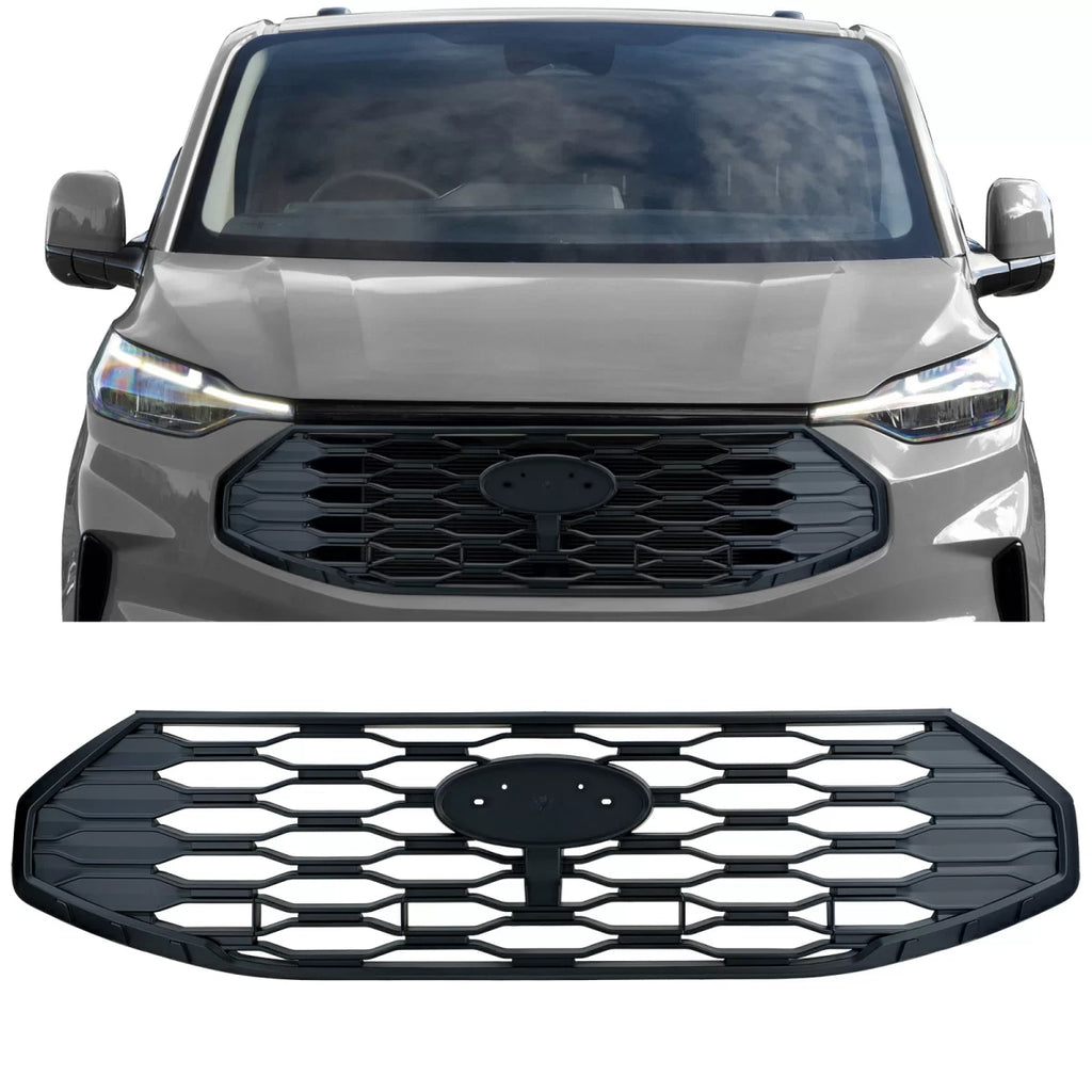 Sport radiatore griglia nero opaco per Ford Tourneo Transit Custom da 2023