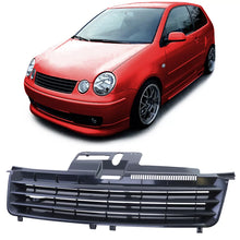 Sport radiatore griglia senza emblema nero per VW Polo 9N 01-05