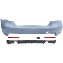 Carica l'immagine nel visualizzatore di Gallery, Sport Paraurti posteriore + lucido diffusore compatibile BMW Serie 3 F30 335 340 11-19