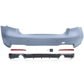 Sport Paraurti posteriore + lucido diffusore compatibile BMW Serie 3 F30 335 340 11-19