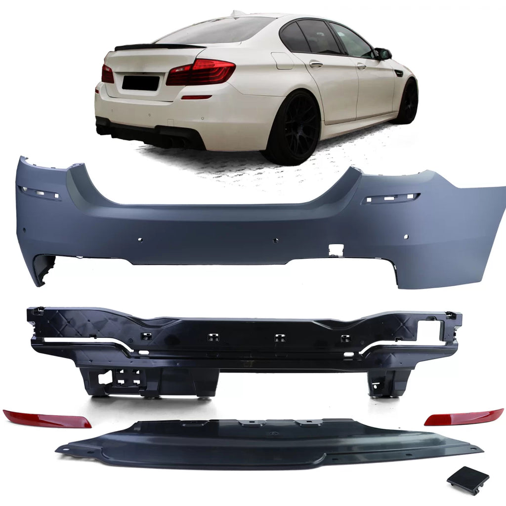 Sport Paraurti posteriore PDC con accessori compatibile Serie 5 BMW F10 berlina 09-17