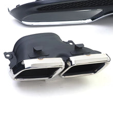 Sport posteriore diffusore con cromato terminali di scarico per Mercedes C W205 S205 berlina 14-18