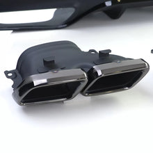 Sport posteriore diffusore + doppio nero terminali di scarico per Mercedes GLE Coupe C292