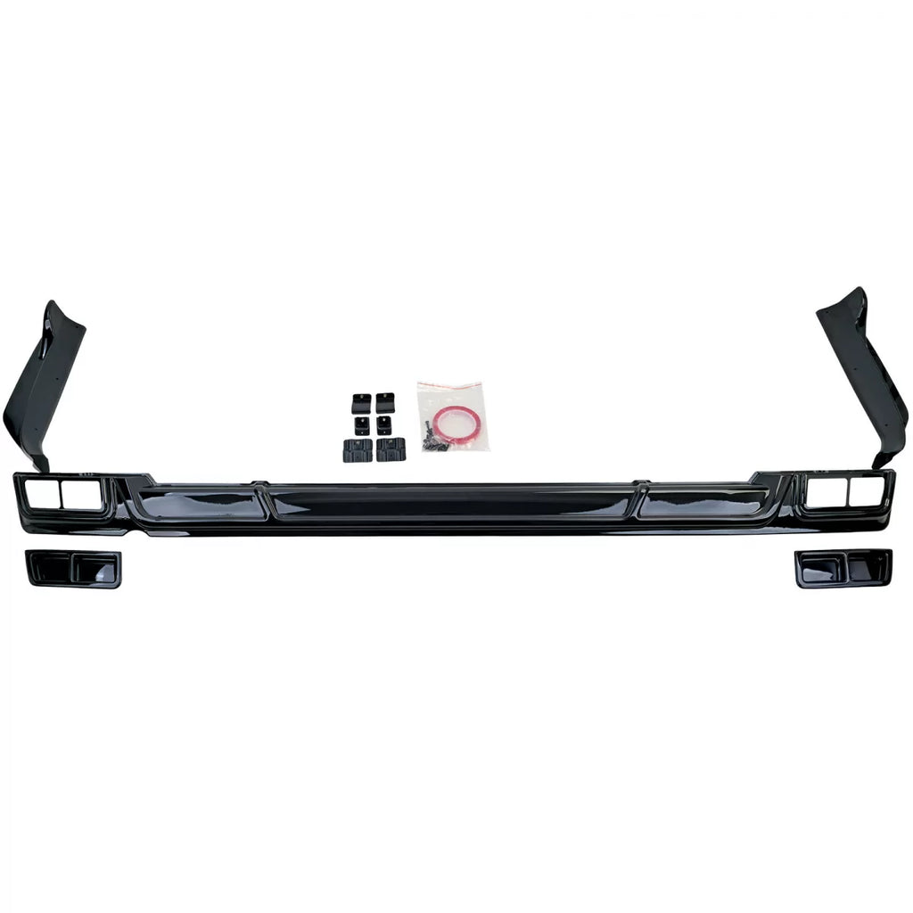 Sport posteriore diffusore Nero lucido per Ford Tourneo Transit Custom da 2023