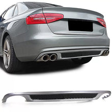 Carica l'immagine nel visualizzatore di Gallery, Sport posteriore diffusore inserto con rete per Audi A4 B8 berlina Avant 07-11