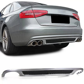 Sport posteriore diffusore inserto con rete per Audi A4 B8 berlina Avant 07-11