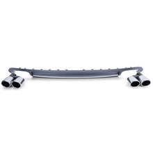 Carica l'immagine nel visualizzatore di Gallery, Sport posteriore diffusore inserto con terminale di scarico set per Audi A4 B8 berlina Avant 07-11