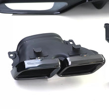 Sport posteriore diffusore set con nero terminali di scarico per Mercedes GLS X166 15-19