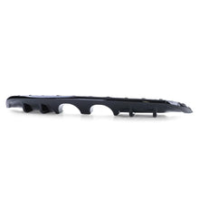 Sport posteriore diffusore doppio tubo centrale Nero lucido per VW Golf 6 1K 08-13