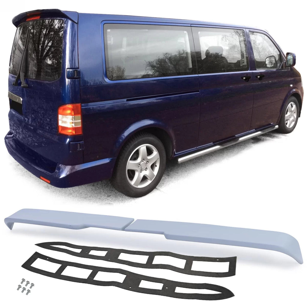 Sport Spoiler tetto Spoiler posteriore per VW Bus T5 T5.2 con posteriore porte 03-15