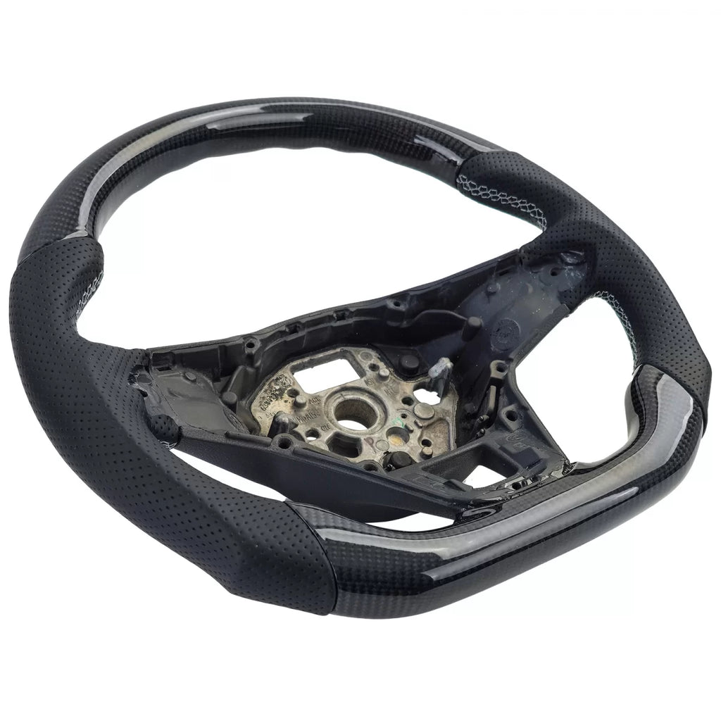 Sportivo Volante con autentico carbonio e perforated pelle per VW T6.1 con shift palette