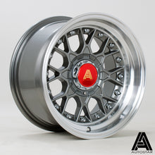 Cerchio in lega Autostar Sprint 15x8 4x100/4x114.3 ET0 Gunmetal