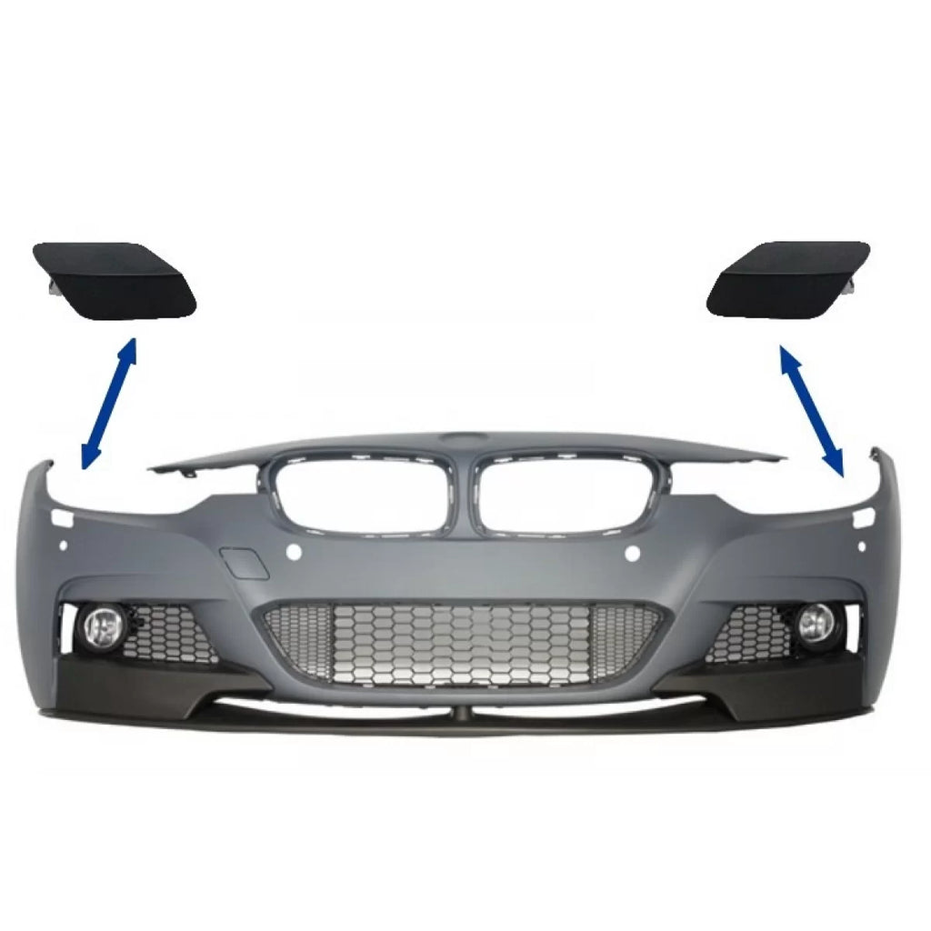SRA coperture Paraurti anteriore per BMW 3er F30 F31 berlina Touring (2011 e successivi) M-tech M Performance design