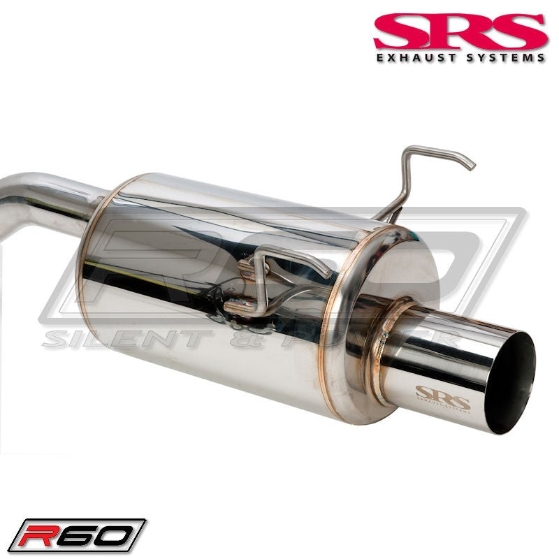 SRS Sistemi di scarico R60 Catback System TÜV (Integra DC2 94-01)
