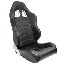 Carica l'immagine nel visualizzatore di Gallery, Sedile Sportivo Regolabile Type Z Style SK-Import Nero e Carbon Pelle Sintetica