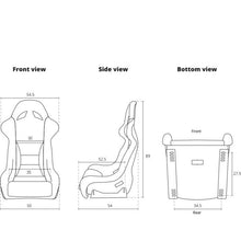 Carica l'immagine nel visualizzatore di Gallery, Sedile Sportivo a Guscio K5 Style SK-Import Tessuto - foto 11
