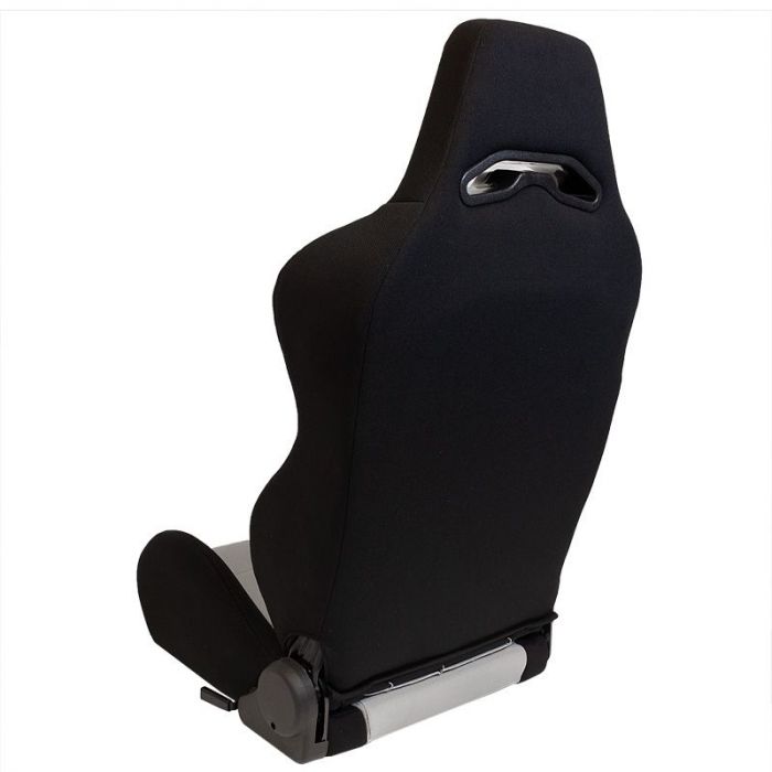 Sedile Sportivo Regolabile Eco Style SK-Import Nero e Grigio Tessuto - foto 2