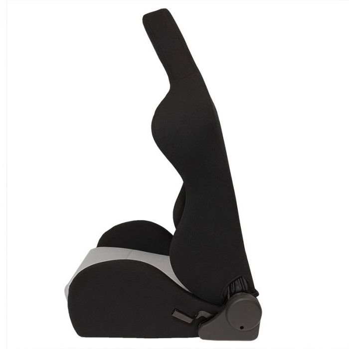 Sedile Sportivo Regolabile Eco Style SK-Import Nero e Grigio Tessuto - foto 4