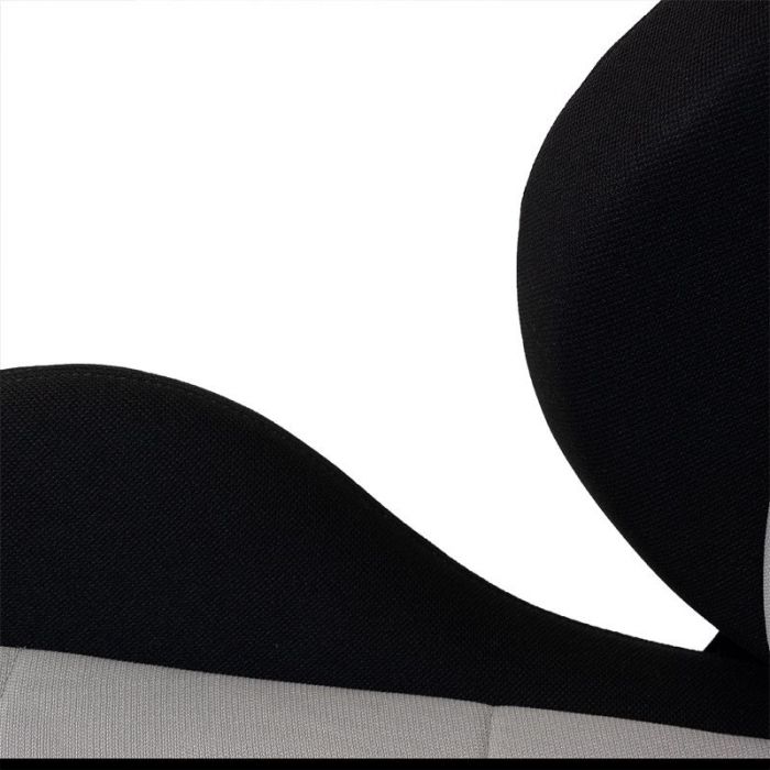 Sedile Sportivo Regolabile Eco Style SK-Import Nero e Grigio Tessuto - foto 7